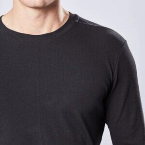 Thom Krom Black Long Sleeve T-shirt Size Medium